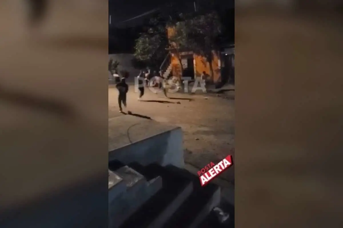 Pelean pandilleros y dejan daños en la zona norte