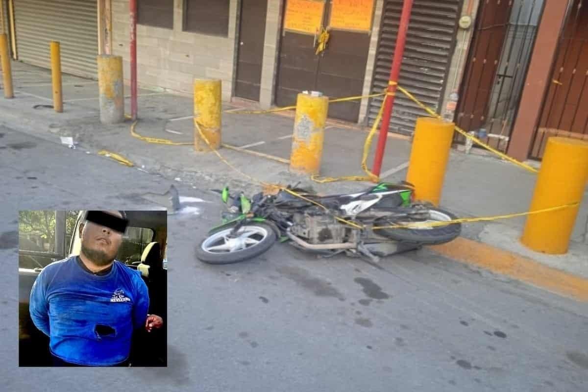 Hombre asalta a una pareja con una arma de fuego al salir de su trabajo