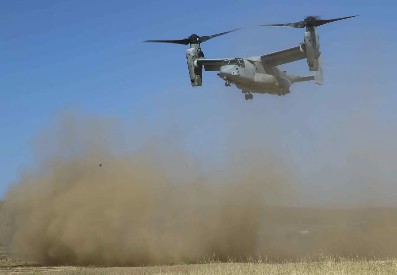 Se estrella avión militar MV-22B Osprey en California; hay 5 muertos