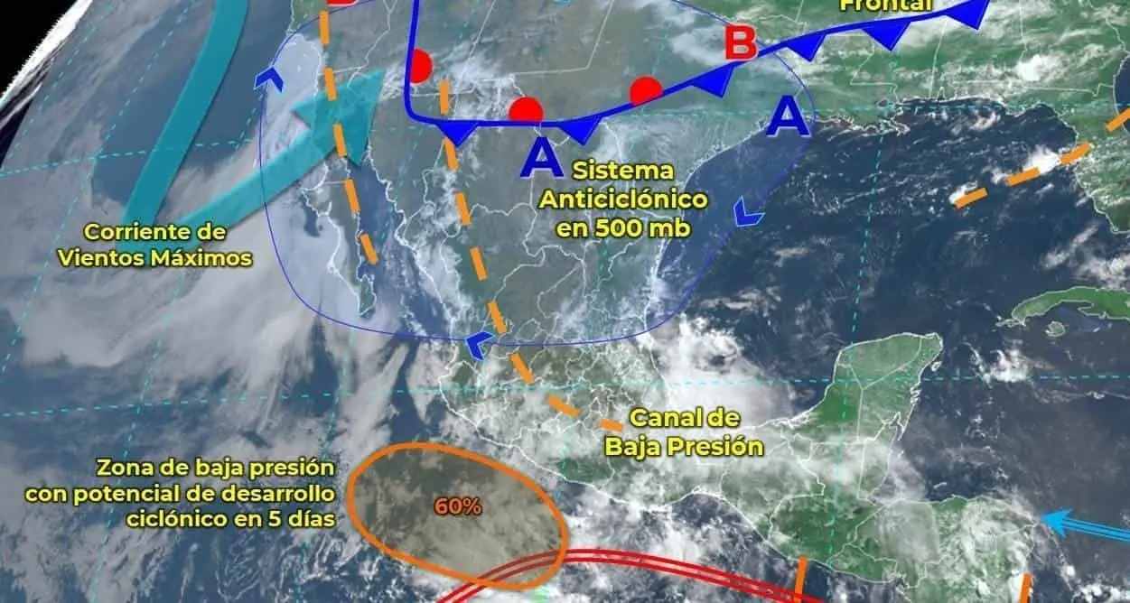 Podría formarse la tormenta tropical Blas en el Pacífico