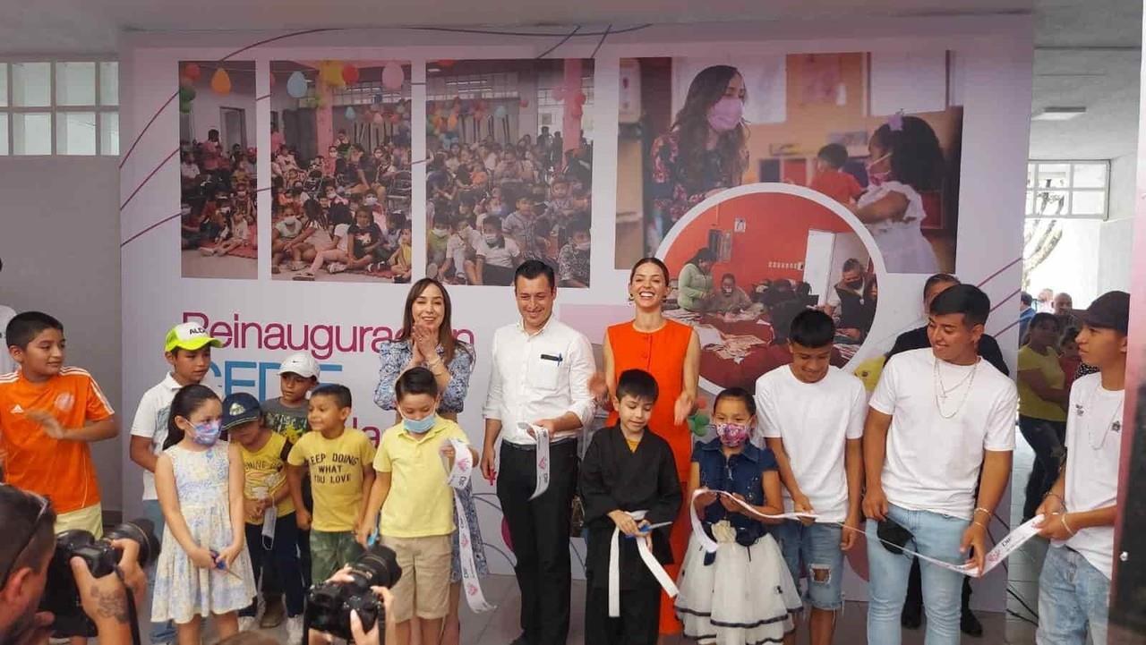 Reinauguran en Monterrey Centro de Desarrollo e inauguran ludoteca musical