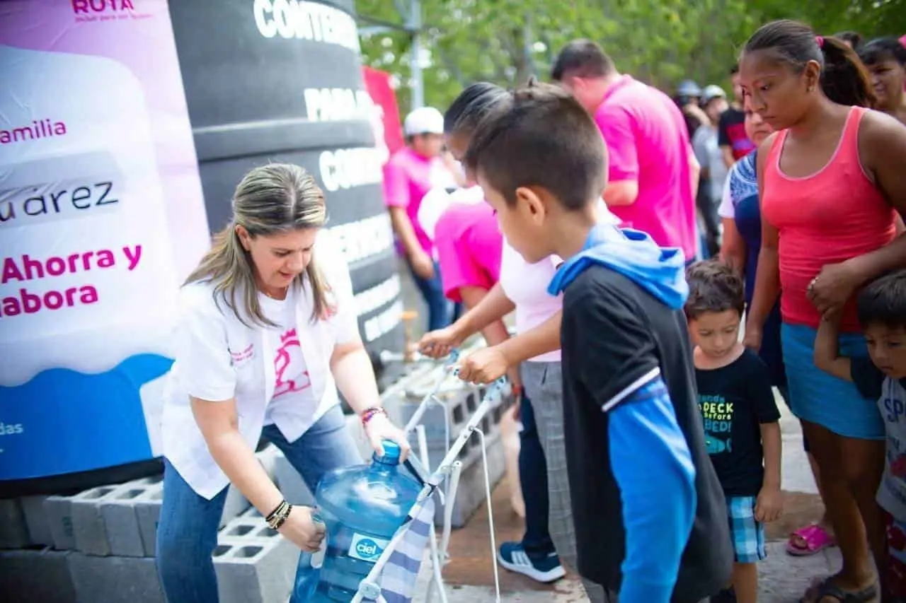 Ahora Juárez podrá abastecerse de agua potable