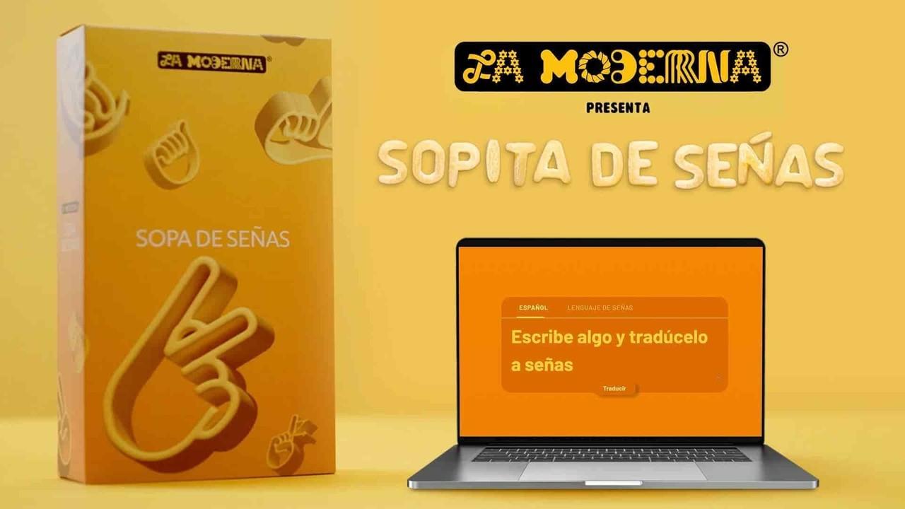 Lanza La Moderna… ¡Sopita de Señas!