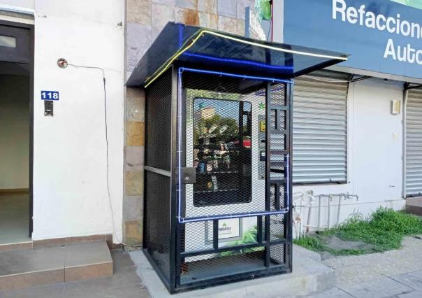 Colocan dispensador de cannabis en Monterrey