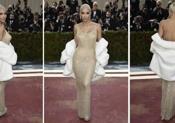 Kim Kardashian arruina histórico vestido de Marilyn Monroe
