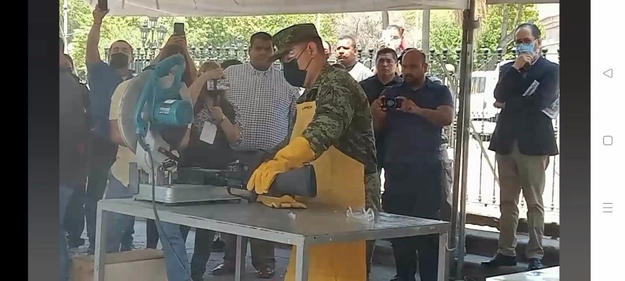 Pagarán hasta 3 mil 500 pesos en canje de armas de fuego 2022