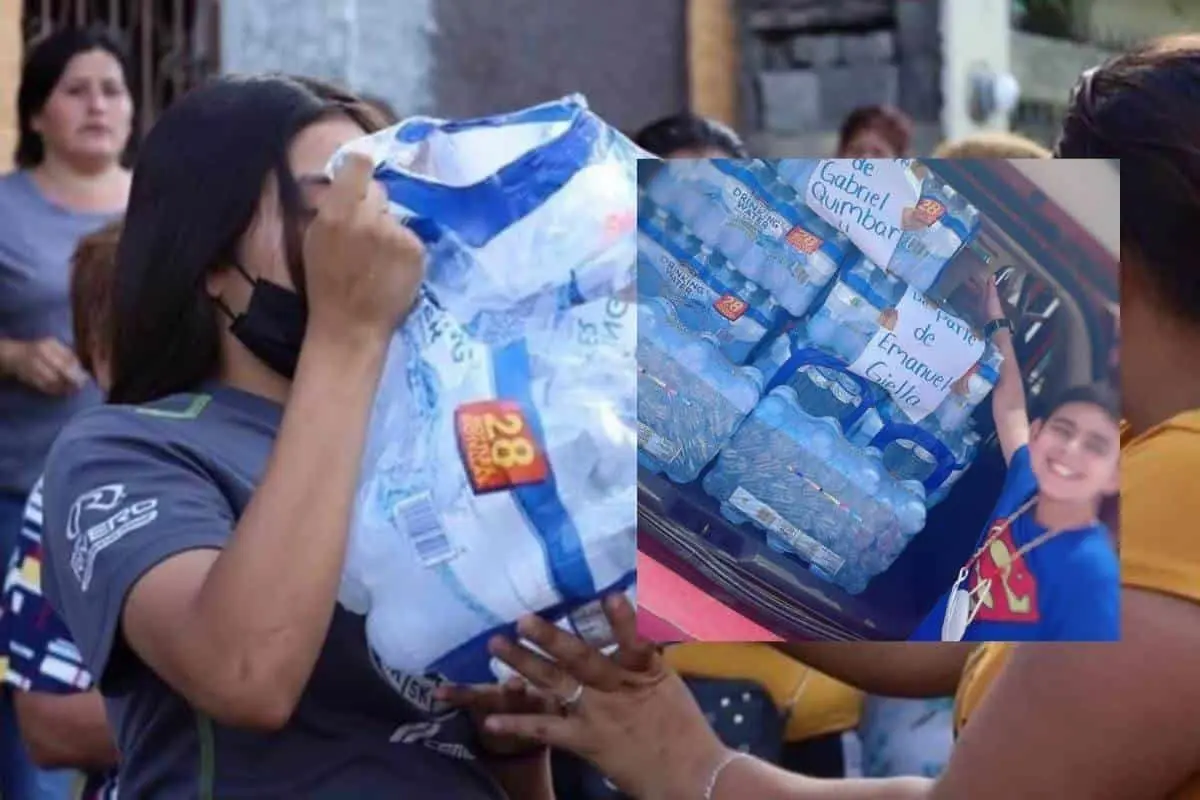 Dos Laredos se suma al llamado de Gabriel Quimbar y envía agua a Nuevo León