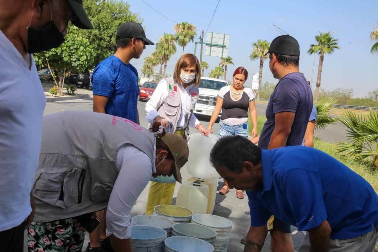 Entrega Cristina más de 3 millones de litros de agua a guadalupenses