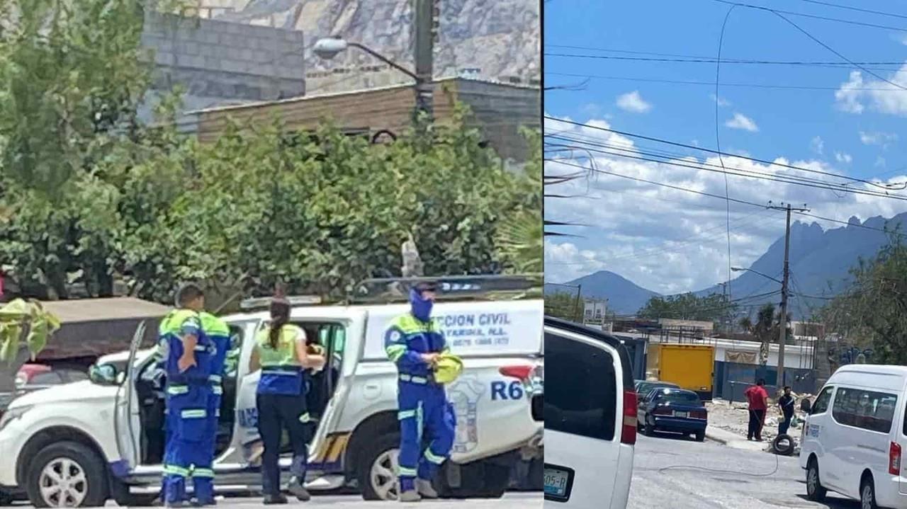 ¡Sin agua y sin luz! Vecinos de Santa Catarina reportan falta de luz