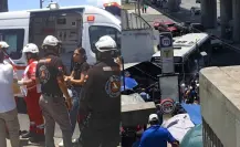 Camionazo deja 1 muerto y 6 lesionados en la estación Y Griega