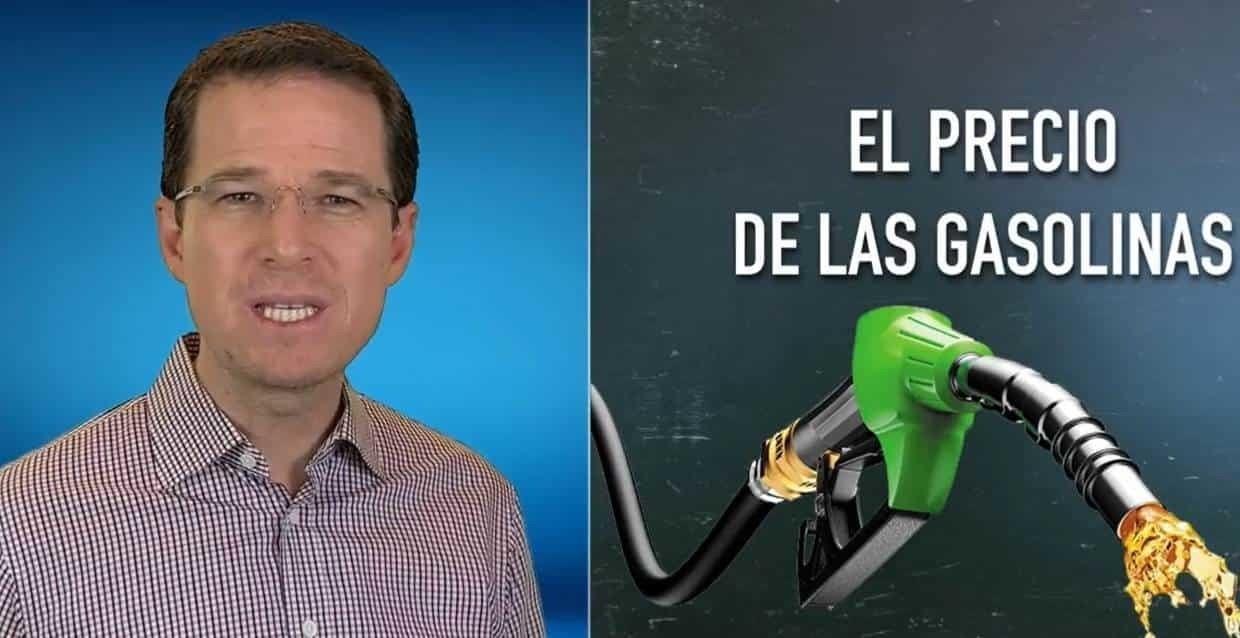 Ricardo Anaya califica a AMLO de mentiroso por precio de la gasolina
