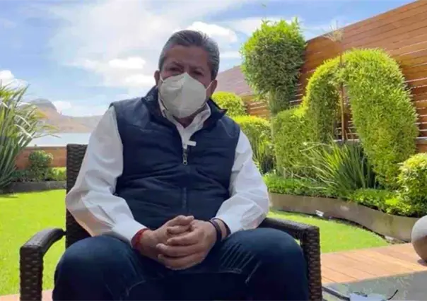 David Monreal, gobernador de Zacatecas da positivo a COVID-19