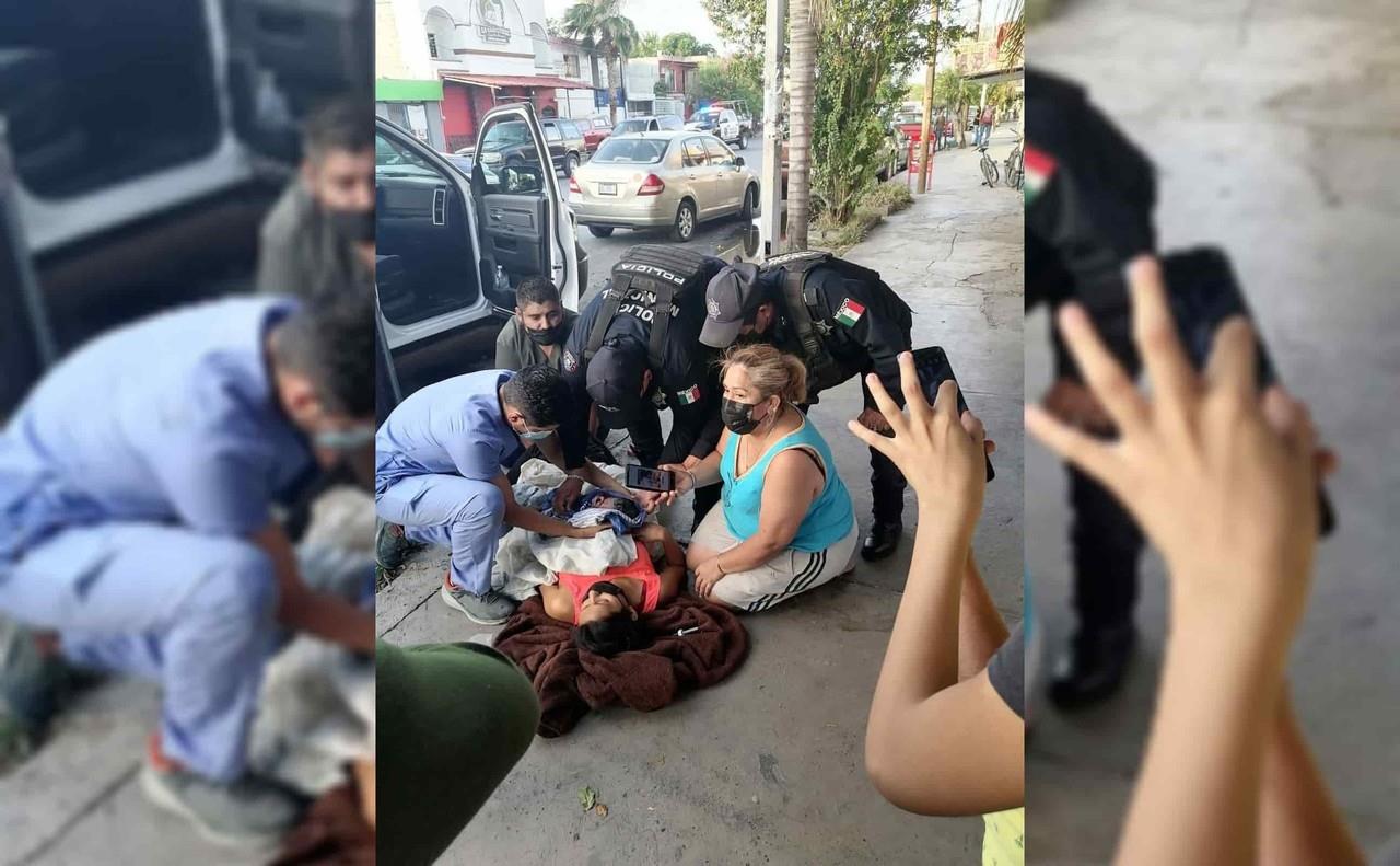 ¡La cigüeña! Apoyan policías de Guadalupe en labor de parto