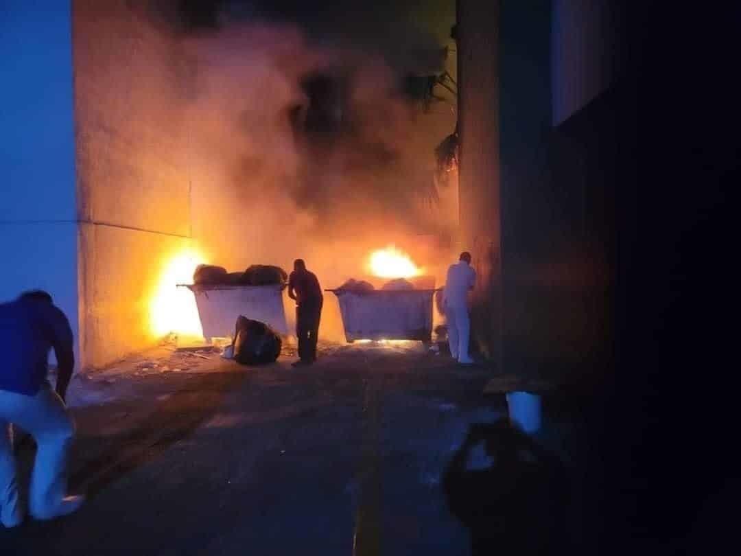 Evacuan a pacientes de Hospital del IMSS en Nuevo Laredo por incendio