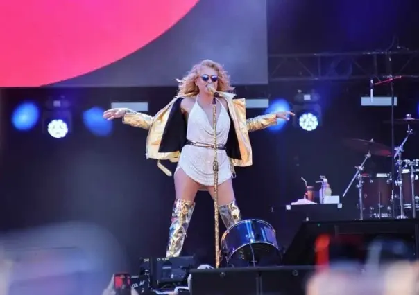 Se limita Paulina Rubio solo a cantar en el Machaca Fest