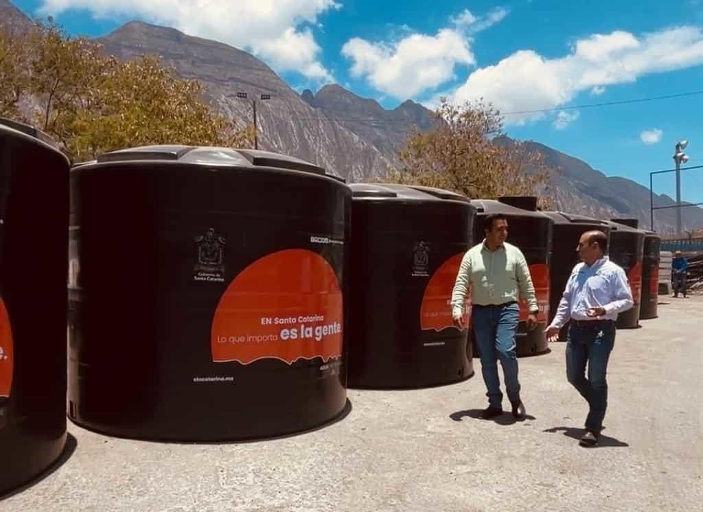 ¡Agua a tu alcance! Conoce dónde hay tanques de agua en Santa Catarina