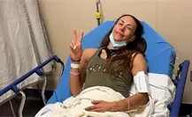 Sufre Vanessa Guzmán accidente automovilístico y va a dar al hospital