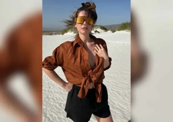 Camila Sodi comparte fotos desnuda en el desierto