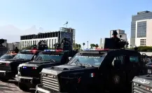 Llegan nuevas patrullas y unidades blindadas para Fuerza Civil