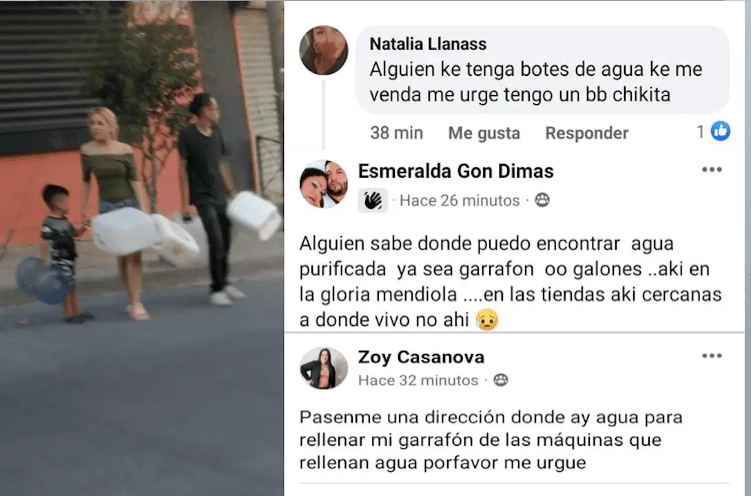 ¿Quién me vende una cubeta de agua para mi bebé?, así golpea falta de agua