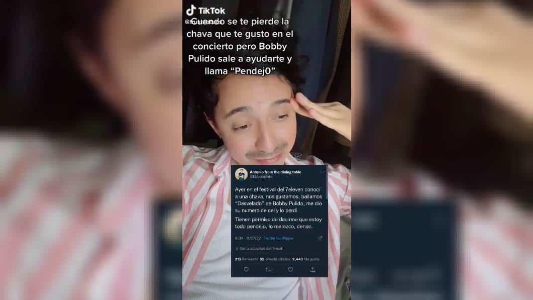#Bobbycupido Se enamora joven en 7-Eleven Fest y Bobby Pulido lo ayuda