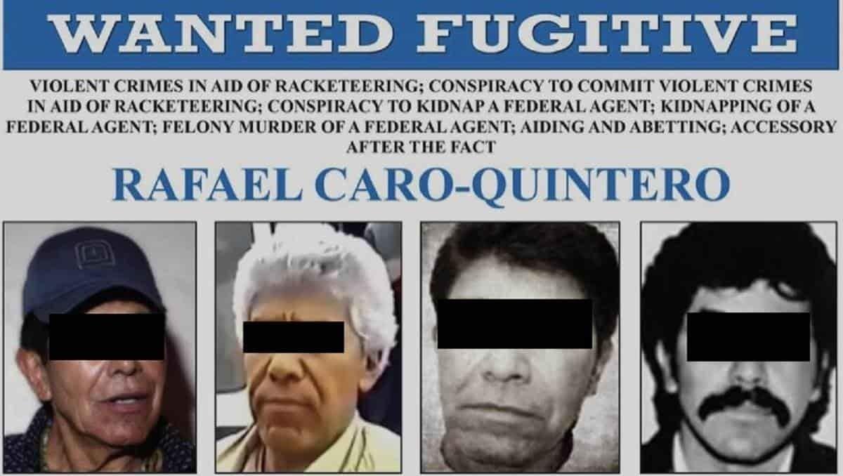 Capturan a Rafael Caro Quintero