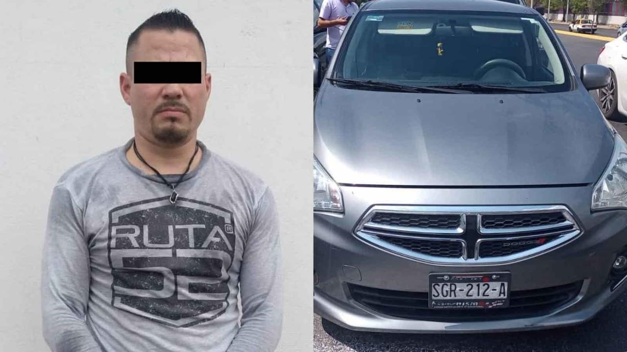 Detienen a taxista de plataforma digital que asaltó a cliente