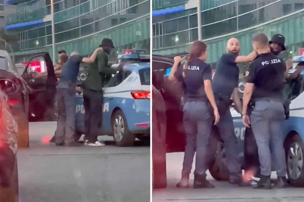 VIDEO: Se hace viral detención del jugador Bakayoko por policías italianos