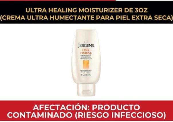 Alerta Profeco por crema Jergens contaminada