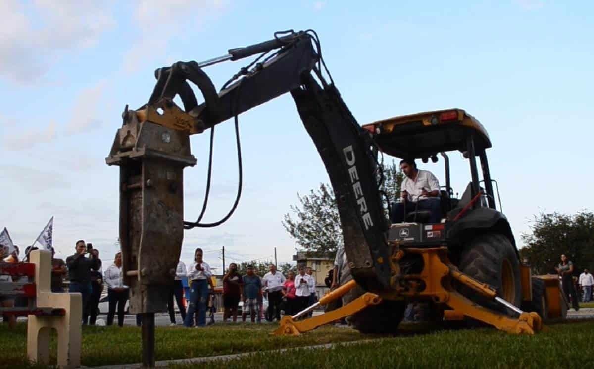 Arranca construcción de parque lineal en Salinas Victoria
