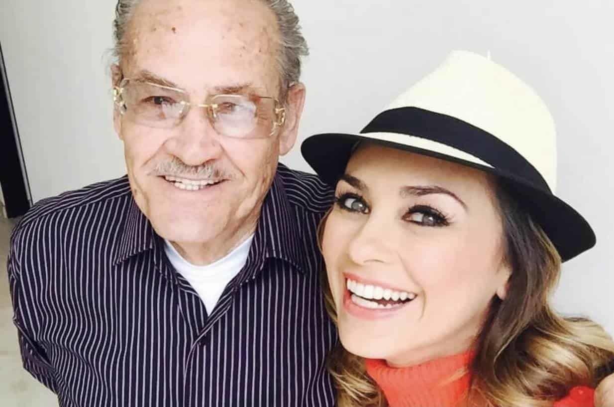 Muere papá de Aracely Arámbula y da positivo ella a COVID-19