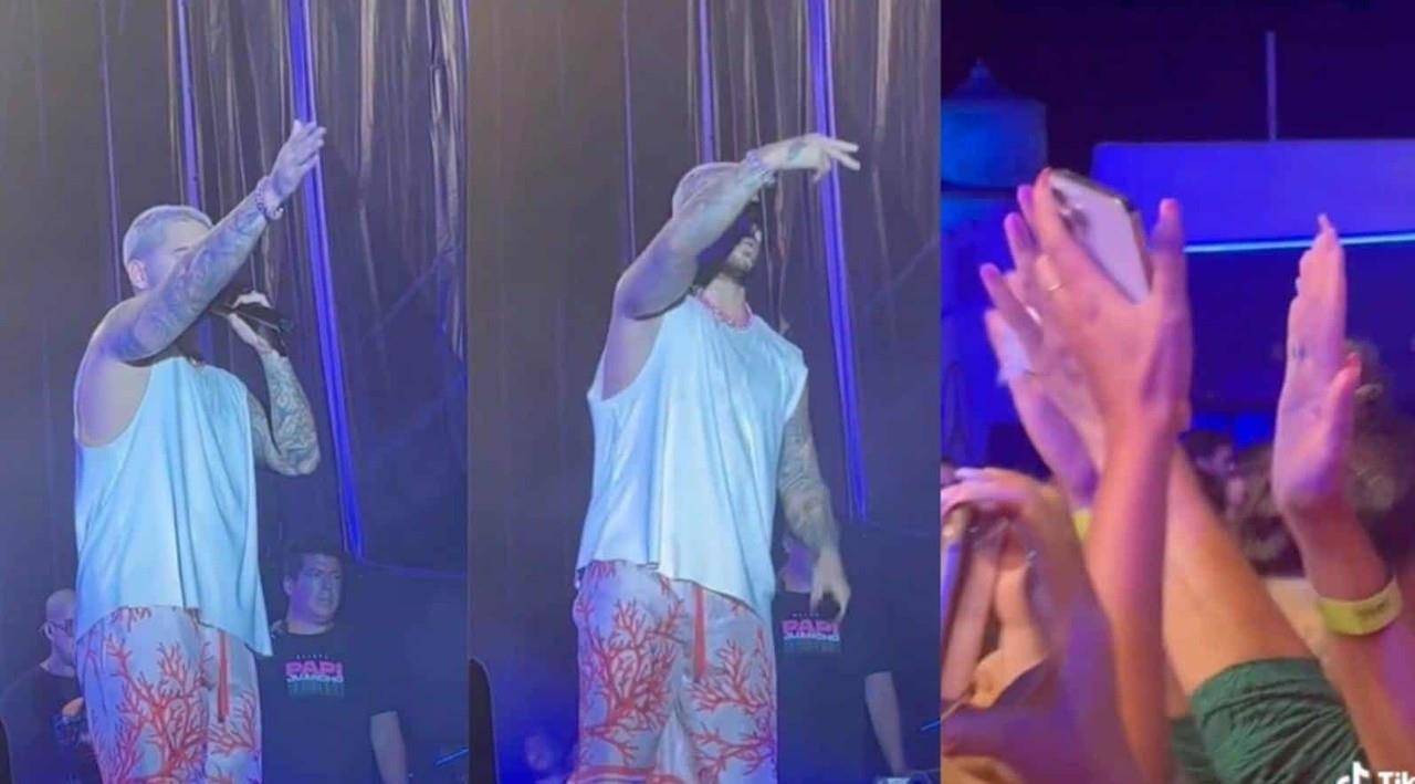 ¡Fuera de aquí! Maluma corre a fanáticas de su concierto en España