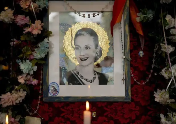 Argentinos conmemoran 70 aniversario de la muerte de Evita Perón