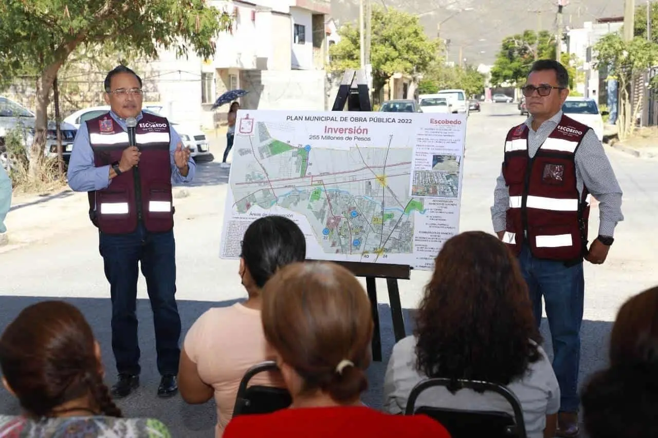 Rehabilita Escobedo 18 calles con pavimentación en diversas colonias