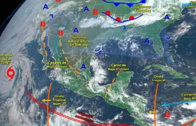 Se degrada Frank a tormenta tropical en el Pacífico