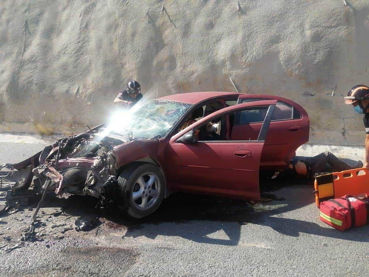 Deja choque una persona fallecida y 3 lesionados en Doctor González