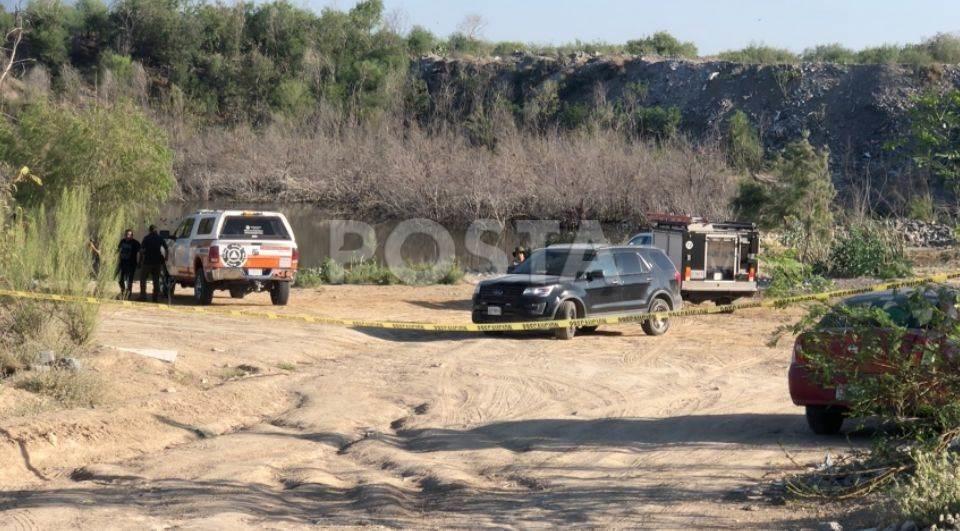 Buscan a menor desaparecido en represa de rancho en Salinas Victoria