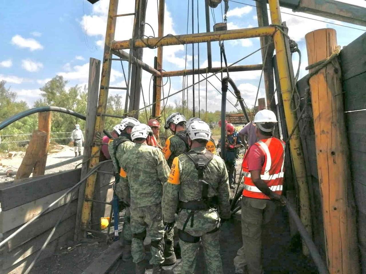 Llega AMLO a mina de carbón en Sabinas, Coahuila