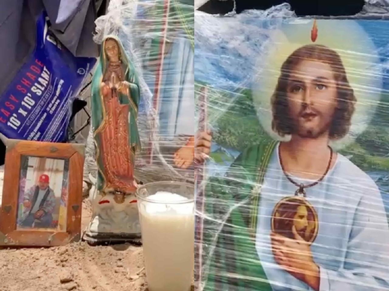 Piden a San Judas por minero atrapado en Sabinas, Coahuila