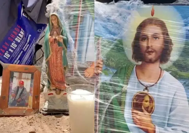 Piden a San Judas por minero atrapado en Sabinas, Coahuila