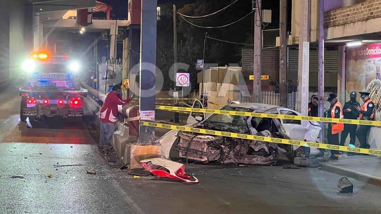Muere hombre en accidente vial en Av. Félix U. Gómez