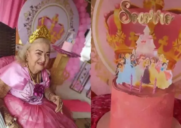 ¡Abuelita cumple su sueño! Celebra su cumpleaños 87 como princesa de Disney