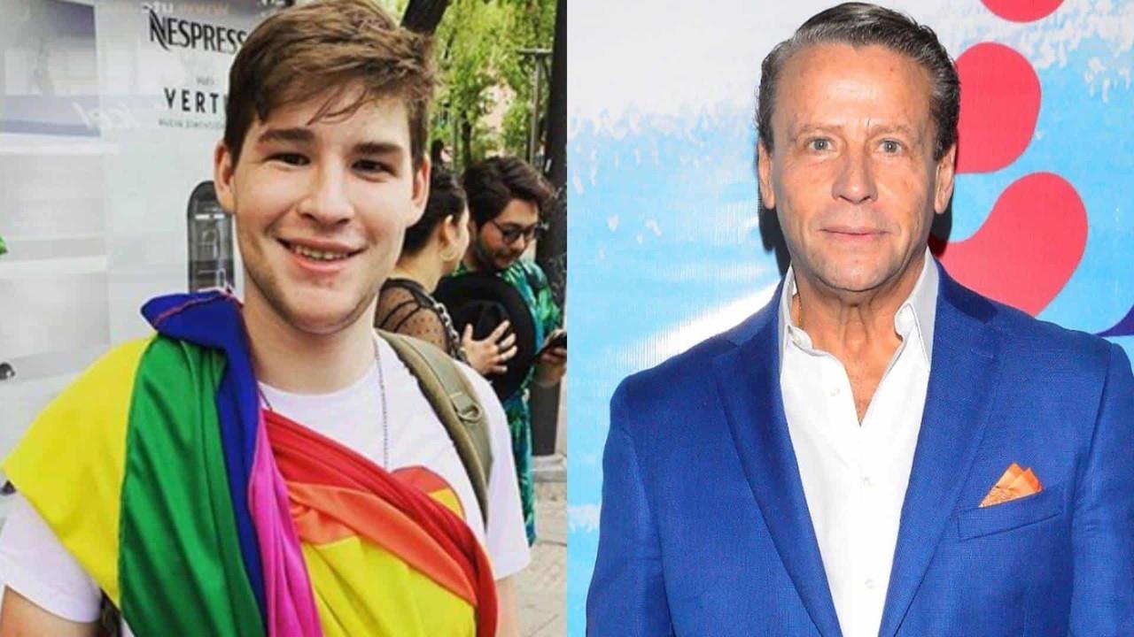 Le espanta Alfredo Adame los galanes a su hijo Sebastián