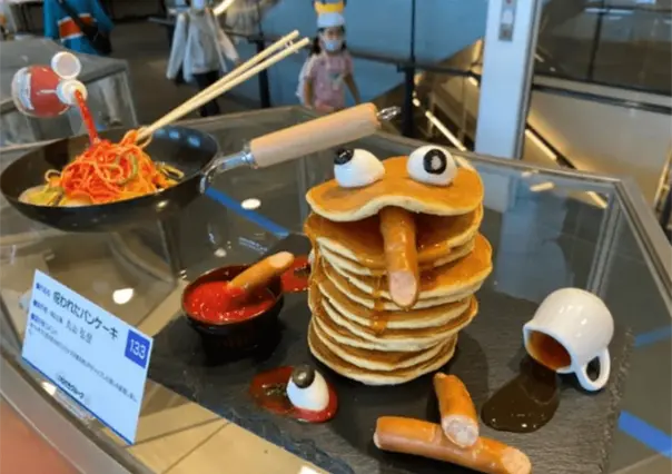 ¡Parece real! Restaurantes japoneses exhiben comida de plástico