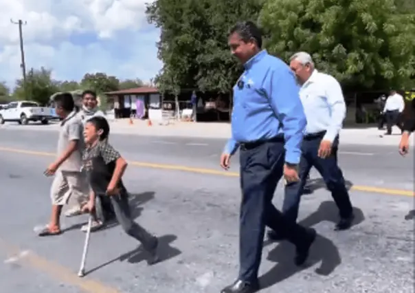 VIDEO: Sorprende petición de niño discapacitado a Cabeza de Vaca