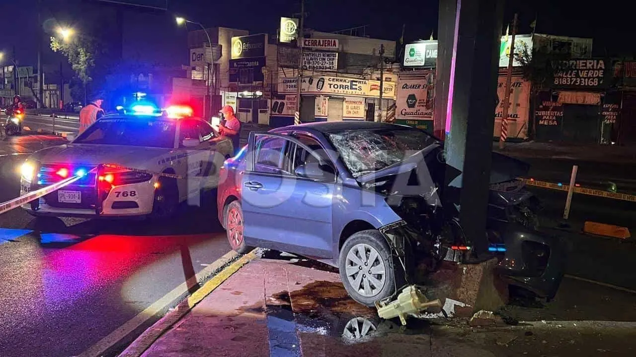 Deja choque un muerto en avenida Lincoln