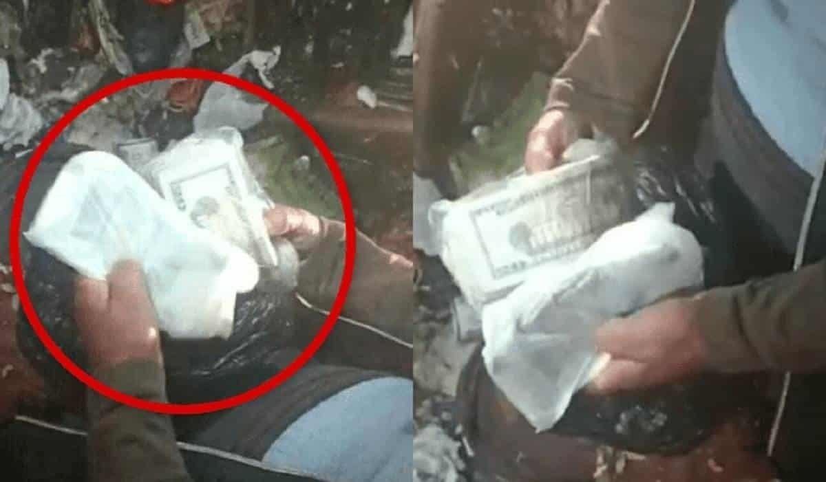 Tiran ahorros de una abuelita a la basura; ¡eran más de 150 mil pesos!
