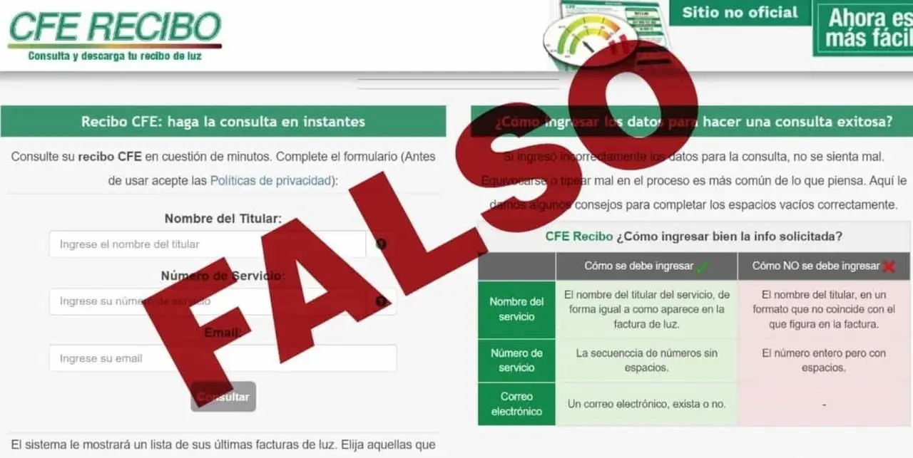 CFE alerta por fraudes en redes sociales