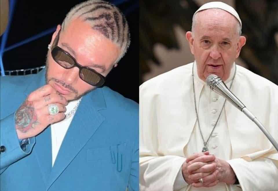 Presume J Balvin encuentro con el Papa Francisco