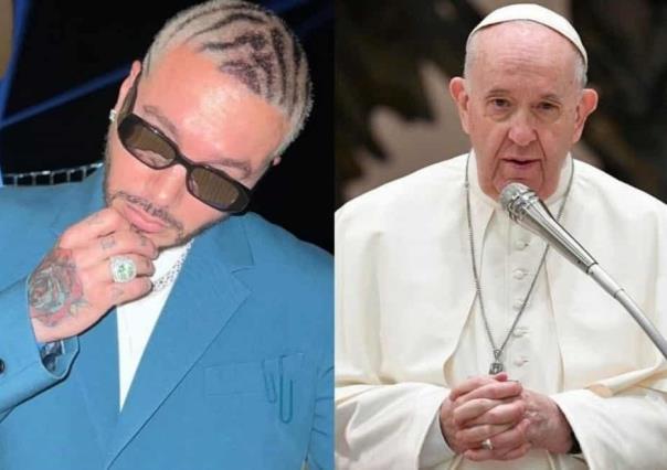 Presume J Balvin encuentro con el Papa Francisco